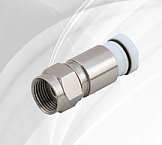 Snap-N-Seal®“F” Series Male One-Piece RG59 Compression Connectors